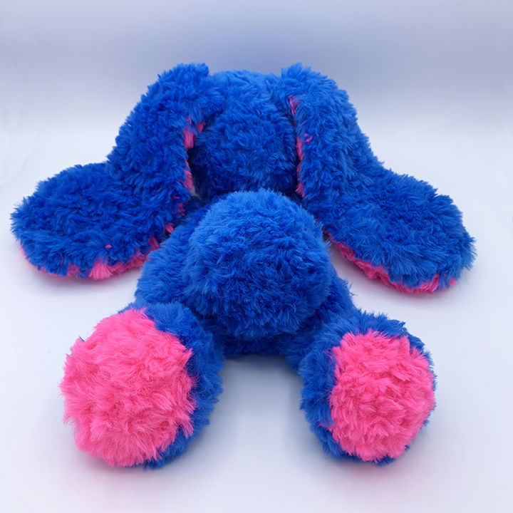 Neon Blue bunny tail